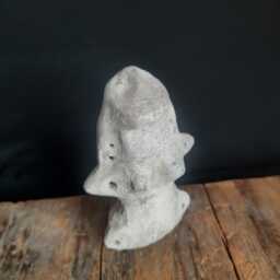 Neolithic Venus Statue Handcrafted Terracotta Goddess Of Fertility - thumbnail 4