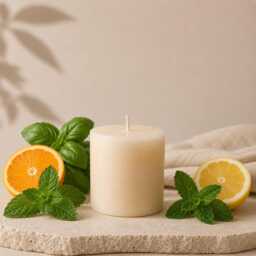 Aromatherapy Soy Candles - Hand-Poured, Refill 30Cl Avaialble- 120/180/300/500G- Wood Wick Candle - Perfect Gift-Energy - thumbnail 3