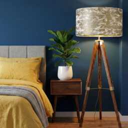 Handmade By Order Luxury Mink Gold Foild Velvet Drum Lamp Shade Pendant Light All Shapes & Sizes Available - thumbnail 2