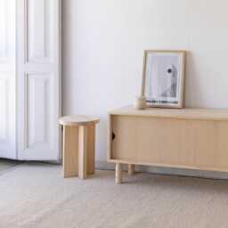 Wooden Multimedia Console, Handmade Tv Stand - Moreta - thumbnail 3