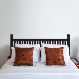 Wooden Slat Headboard Wall Decal - Removable Sticker - thumbnail 2