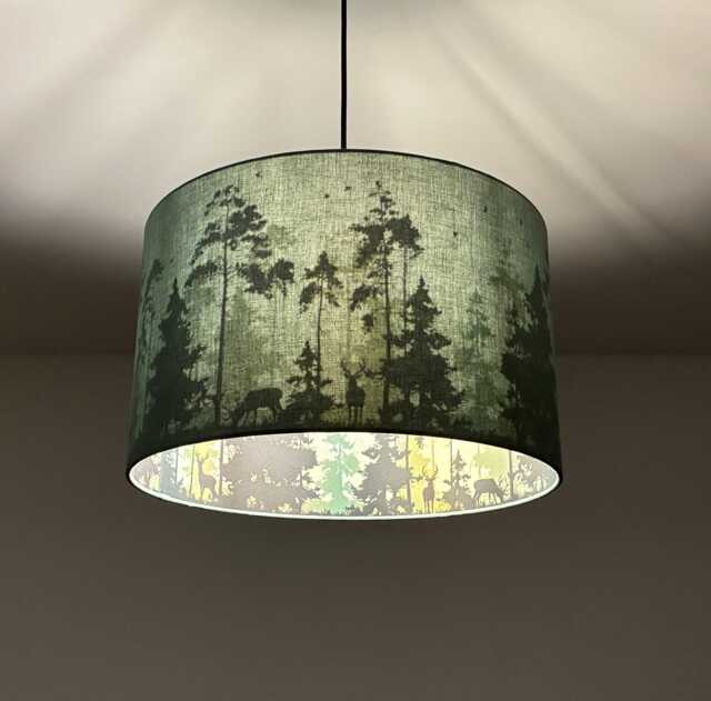 "Lampshade ""Deer in The Forest" - image 1