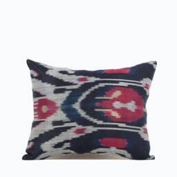 "Set Of 2 Pcs, Old Ikat Pillow Cover, Pillow, 14.17"" X 17.32" - thumbnail 2
