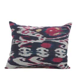 "Set Of 2 Pcs, Old Ikat Pillow Cover, Pillow, 14.17"" X 17.32" - thumbnail 3