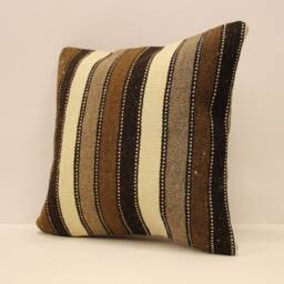 Throw Pillow Kilim Pillow Cover 16x16 in 40x40 cm Decorative Boho Interior Design Home Decor Ethnic Pillowcover Cushion 4Kf-575 - thumbnail 3