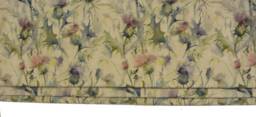Voyage Decoration - Cirsium Damson/Natural Professionally Made Roman Blind - thumbnail 1
