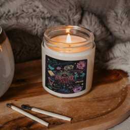 Throne Of Glass Quote, To Whatever End Candle, Rowan Whitethorn Candles, Sarah J Maas Candle - thumbnail 3