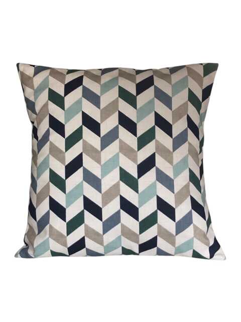 "Clarke & Phoenix Mineral Navy Geometric Scatter Pillow Cushion Cover 16"" - 24" - image 1