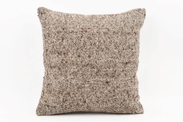 Vintage Turkish Kilim Pillow Cover 18'' Handmade Bohemian Cushion - image 1
