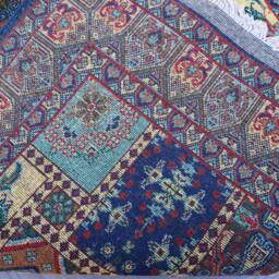 3x10 Ft Runner Rug, Top Quality Afghan Veg Dyes Hand Knotted Wool Navy Blue Green Beige Red, Floral Oriental Hallway - thumbnail 4