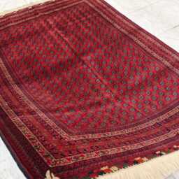 Beljik Mawrai Gul Afghan Rug 6.5x4.10 Handwoven Wool Rug - thumbnail 3