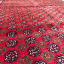 Beljik Mawrai Gul Afghan Rug 6.5x4.10 Handwoven Wool Rug - thumbnail 4