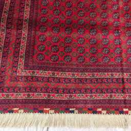 Beljik Mawrai Gul Afghan Rug 6.5x4.10 Handwoven Wool Rug - thumbnail 2