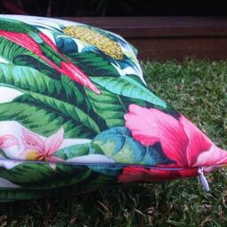 Tropical Outdoor Pillow Cover Tommy Bahama Beach Bounty Design - thumbnail 2