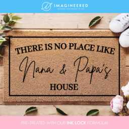 Cute Grandparents Door Mat - Perfect Gift For Grandma & Grandpa Custom Doormat Heartwarming Home Entrance Decor - thumbnail 1