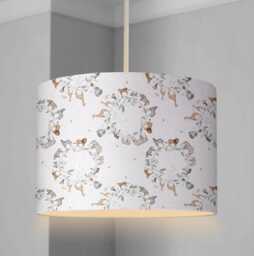 Lampshade - Safari World, Lampshade Or Table Lampshade Childrens Room Round