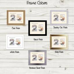 25Th Photo Frame Anniversary Number Silver Wedding Special Gift 9x7-1191F By Photos in A Word - thumbnail 2