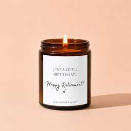 Retirement Candle Gift For Her - Happy Coworker Leaving New Chapter - thumbnail 2