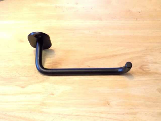 Toilet Roll Holderhandmade in Uk..wrought Iron - Forged Steel+Free Fixing Kit - image 1