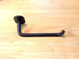 Toilet Roll Holderhandmade in Uk..wrought Iron - Forged Steel+Free Fixing Kit - thumbnail 1