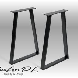 Kitchen Table Legs, Metal Desk Entryway Furniture Legs For Woodwork, Dining Set Of 2, Vex 60.20 - thumbnail 3