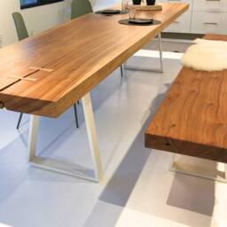 Kitchen Table Legs, Metal Desk Entryway Furniture Legs For Woodwork, Dining Set Of 2, Vex 60.20 - thumbnail 1