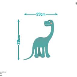Friendly Dinosaur Wall Stickers, Decals, Dino Stickers For Walls, Themed Room, Sticker - thumbnail 3