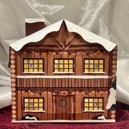 Deluxe Crystal Christmas Advent Calendar - Natural Xmas Gemstone Count Down Festive Mystery Box - thumbnail 3