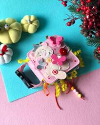 Personalised Felt Book, Personalized Quiet Book From 6 Month To 2 Years, Montessori Soft Toy - thumbnail 1