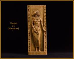 Bastet, Bast Figurine, Egyptian Goddess, Pagan Egypt, Mythology, Wicca, Altar, Witches, Kemet, Nubian, Statue - thumbnail 1