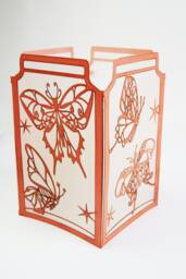 Butterfly Art, Candle Holder, Party Centerpiece, Mason Jar Lights, Paper Lantern, Jar, Diy Decor - thumbnail 1