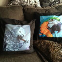 Decorative Throw Pillowcase Covers. Choose From 5 Designs Featuring Original Artwork - thumbnail 3