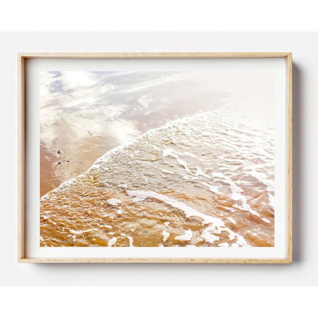 Beach Photo Print - Ocean Flow Photographic Art, Art Print, Wall Prints - image 1