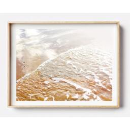 Beach Photo Print - Ocean Flow Photographic Art, Art Print, Wall Prints - thumbnail 1