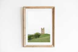 Broadway Tower Print Cotswolds England Minimalist Fine Art Photography - thumbnail 1