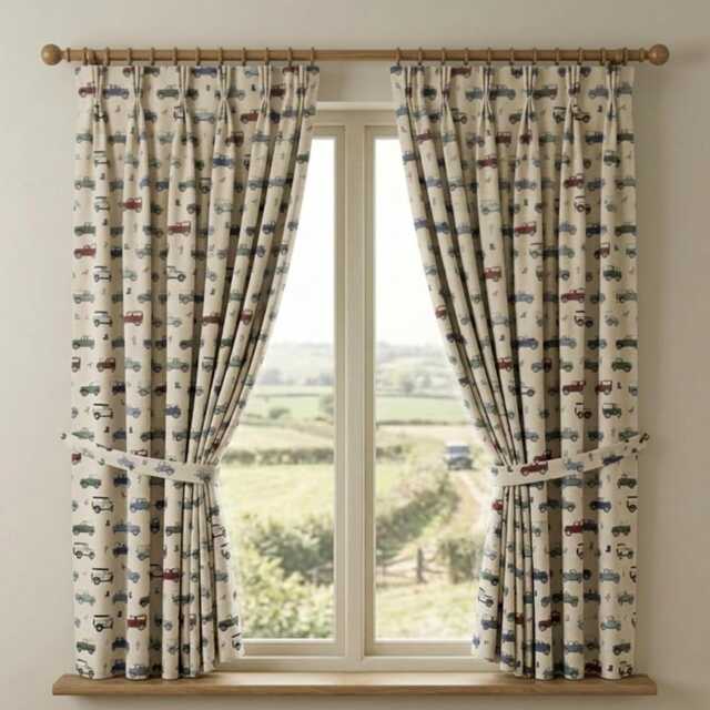Custom Made Land Rover Blackout/Lining Curtains Pinch /Triple/Double Pleat - image 1
