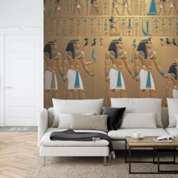 Egyptian Hieroglyphs Wallpaper Mural, Peel & Stick Art Print - thumbnail 2
