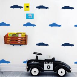 Nyc Taxi Wall Decals Modern Home Decor, Kid's Room Vinyl Stickers - thumbnail 2