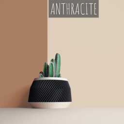 3D Printed Cactus, Succulent Planters, Interior Plant Pots, Mid Century Eco-Friendly Gift Idea For Home, Large Planter Pot - thumbnail 4