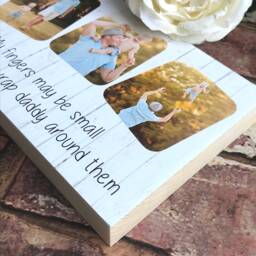 Father's Day Gift, Personalised Photo Gift For Dad, First Fathers Day, Daddy New Dad Frame, Love - thumbnail 3