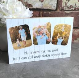 Father's Day Gift, Personalised Photo Gift For Dad, First Fathers Day, Daddy New Dad Frame, Love