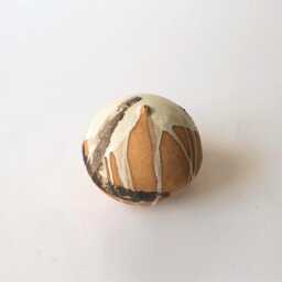 Wabi Sabi Ceramic Orb Vase - Spherical Studio Pottery Sculpture One Of A Kind Handmade Art Japandi Organic Modern Decor - thumbnail 3