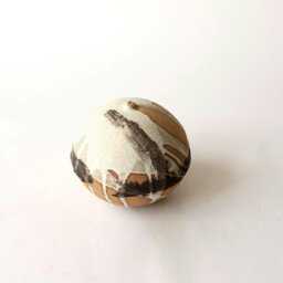 Wabi Sabi Ceramic Orb Vase - Spherical Studio Pottery Sculpture One Of A Kind Handmade Art Japandi Organic Modern Decor - thumbnail 2
