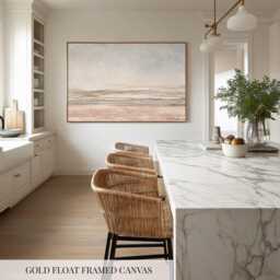 Extra Large Wall Art Neutral Abstract Landscape ??? Living Room Decor Strata 2241 - thumbnail 3