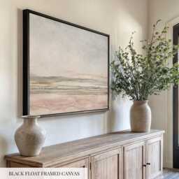Extra Large Wall Art Neutral Abstract Landscape ??? Living Room Decor Strata 2241 - thumbnail 4