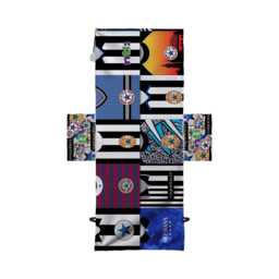 Newcastle - Kit Montage Multicoloured Sunbed Towel With Pockets - thumbnail 2