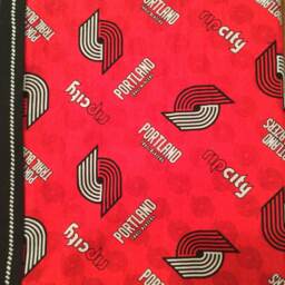Trail Blazer Fans Rip City Cotton Boomerang Pillow Case - thumbnail 2