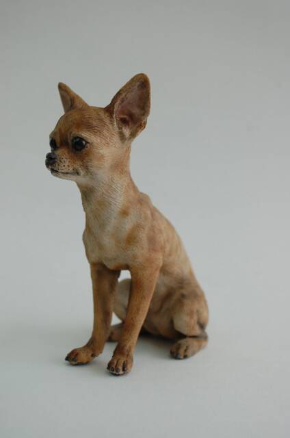 Custom Chihuahua Dog Figurine Personalized Pet Portrait - image 1