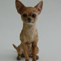 Custom Chihuahua Dog Figurine Personalized Pet Portrait - thumbnail 2