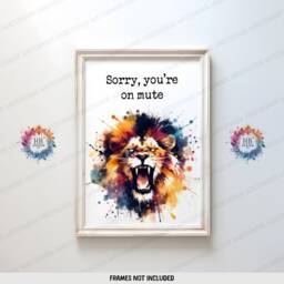 Funny Home Office Art - Set Of 3 Posters - Animal Quotes Decor Work From Wall Prints Wfh Gifts Coworker Workplace Pictures - thumbnail 3